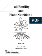 Soil Fertility and Plant Nutrition 1: Soils 446