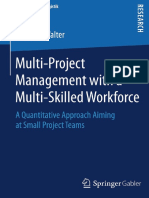 Multi-Project Management With a Multi-Skilled Workforce 