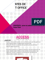 Componentes de Microsoft Office