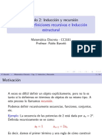 Definiciones recursivas e inducción estructural