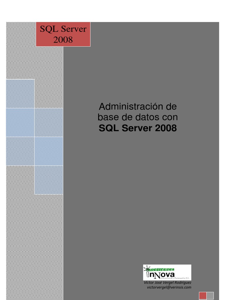 SQ L Server 2008 | PDF | Servidor SQL de Microsoft | Tabla (base de datos)