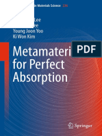 Metamaterials For Perfect Absorption