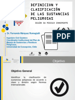 Definicion y Clasificacion de Speligrosas Colombia - Dia 1
