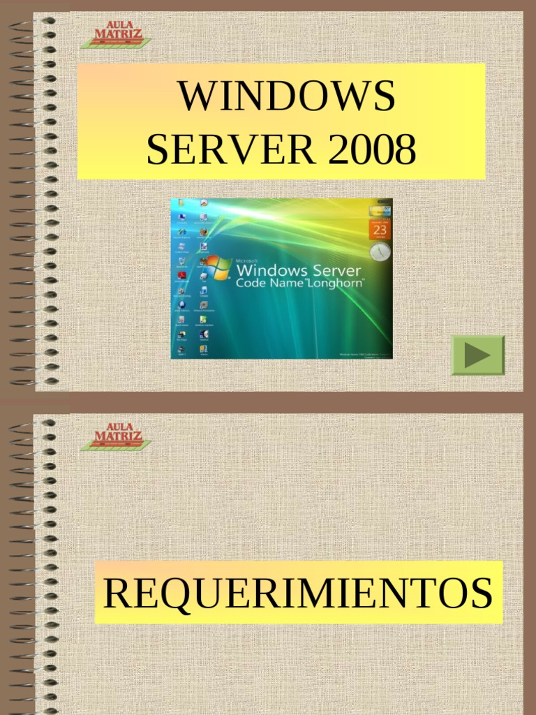 Requisitos de Windows Server 2008 R2 | PDF | Directorio Activo ...