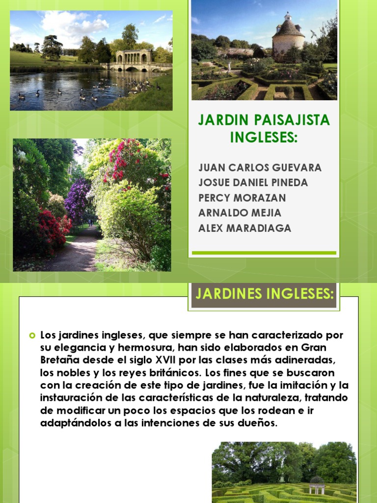 Expo Jardines Ingleses | PDF | Pintura de paisaje | Pinturas