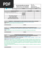 Ata Da Reunião de Análise