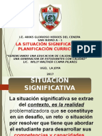 Elaboración de Una Situación Significativa