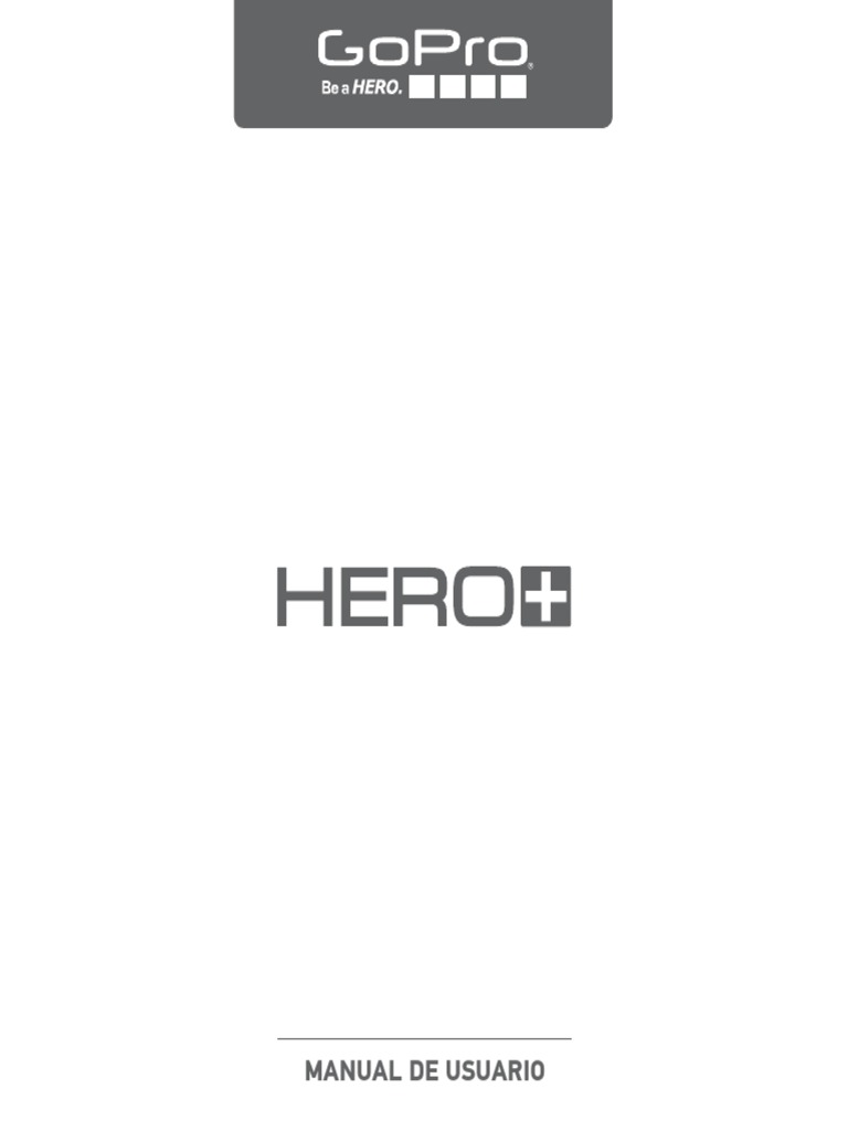 GoPro Hero+ Manual (español)