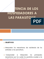 Resistencia A Las Parasitosis