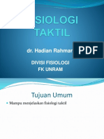 Fisiologi Taktil