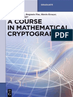  Gilbert Baumslag, Benjamin Fine, Martin Kreuzer, Gerhard Rosenberger-A Course in Mathematical Cryptography-Walter de Gruyter (2015)