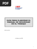 Guia Para Elaborar El Manual Sst Ieit