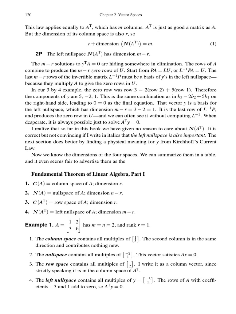 Linear Algebra and Its Application.130 PDF | PDF | Matrix Theory ...