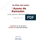 El Cuarto Pilar Del Islam El Ayuno de Ramadan