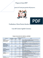 Diagrama de Gantt