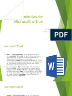 Herramientas de Microsoft Office