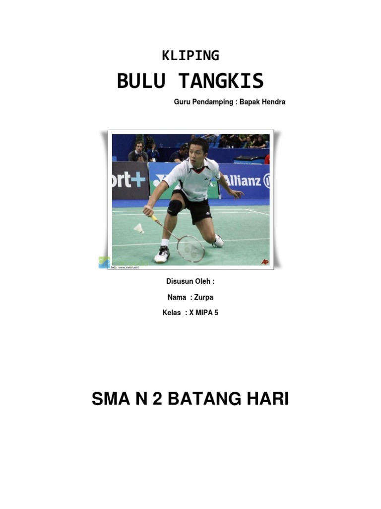 Kliping bulu tangkis