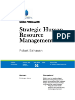 Modul Strategic Human Resource Management (TM2)