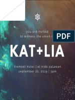 Kat+Lia: You Are Invited To Witness The Union of