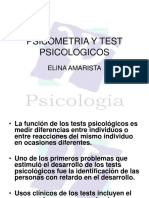 Psicometria y Test Psicologicos