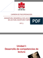 DESARROLLO DE COMPETENCIAS DE LECTURA, ESCRITURA Y MATEMÁTICAS PPT 2 