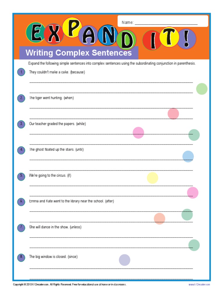Complex sentences for ielts writing task 2 picture