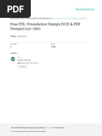 Free ITIL-Foundation Dumps (VCE & PDF Dumps) (151-180)