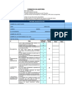 Formatos de Auditoria