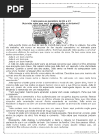 Interpretação do texto