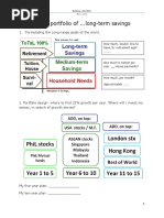 Building My Portfolio of ... Long-Term Savings: 1. Formulating The Long-Range Goals of The Client