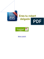 Eres Tu Robert Delgado PDF