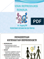 Kesehatan Reproduksi Remaja