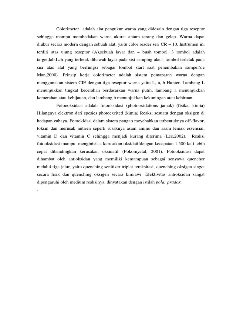 Colorimeter Adalah Alat Pengukur Warna Yang Didesain Dengan Tiga Reseptor Sehingga Mampu