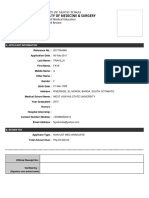 A. Applicant Information: (Signature Over Printed Name)