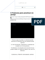 8 Posturas para Practicar en Pareja PDF