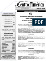 Decreto 07-2017 - Reformas Código de Trabajo PDF