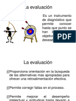 La Evaluación