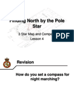 Finding North by The Pole Star: 3 Star Map and Compass Lesson 4