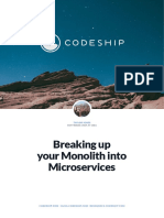 Codeship Breaking Up Your Monolith Into Microservices