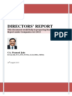 Directors Report