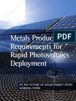 Solar Metals Production Working Paper 0505