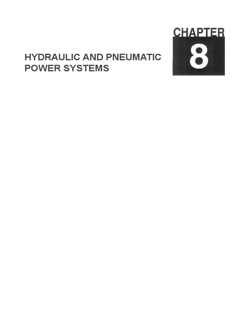 Hydraulic and Pneumatic Power System PDF Brake Valve