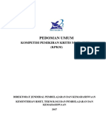 PEDOMAN-KPKM-2017-Terbaru Pemikiran Kritis PDF