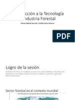 Introducción a La Tecnología e Industria Forestal