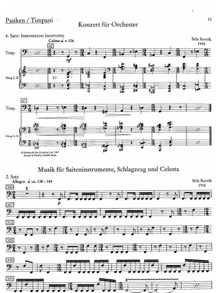 Principal Timpani Excerpts 2016