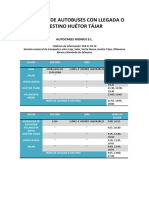 Horarios de Autobuses Con Llegada o Destino Huétor Tájar