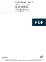 Me-Basic Chord Scale - Root 7 -Chorus( Tab)