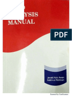 Food Analysis Manual 