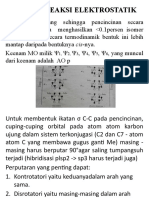 Reaksi Reaksi Elektrostatik