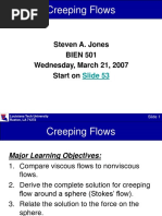 Lecture 7 On Stokes Flow